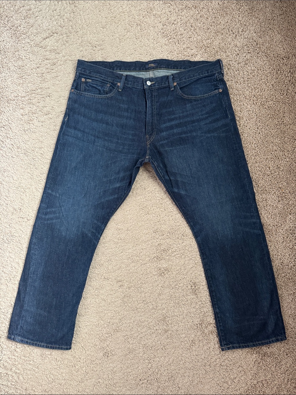 Ralph Lauren Men's Deep Indigo Relaxed Jeans